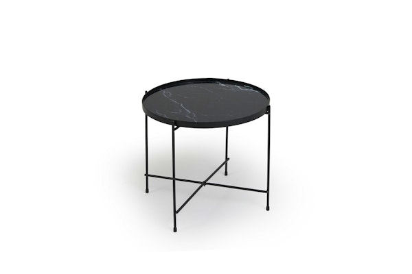 Lifa Living Marmerlook tafel Xavier - Ø 38cm 