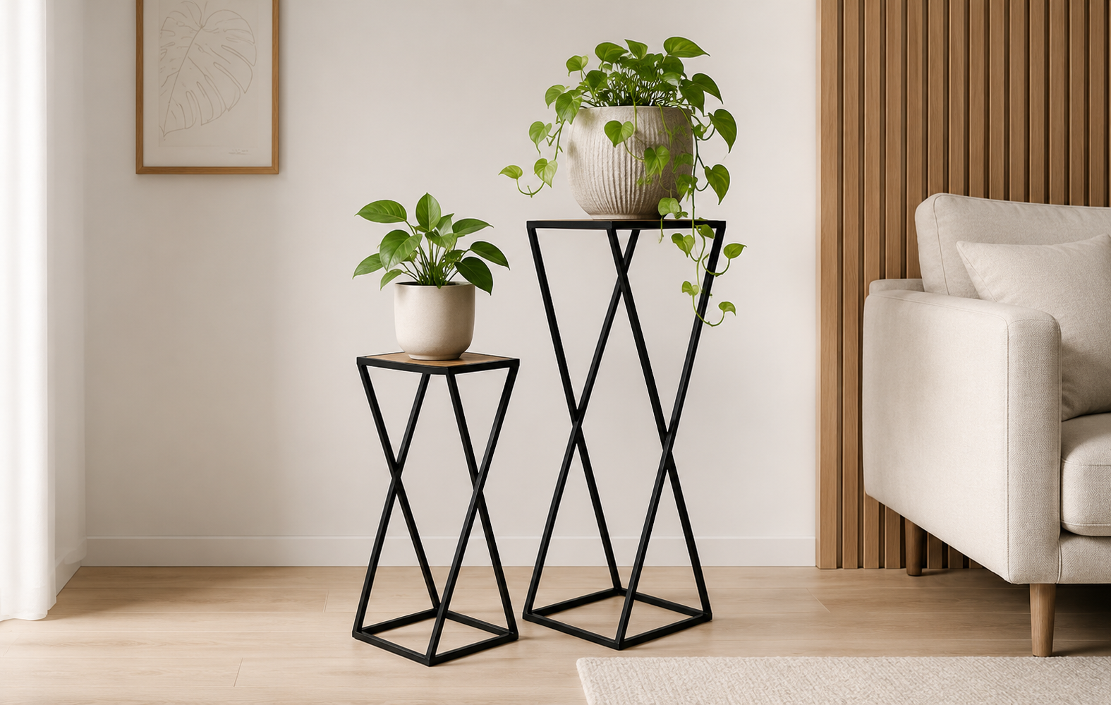 Lifa Living Plantentafels Nantes - Set/2 - Naturel
