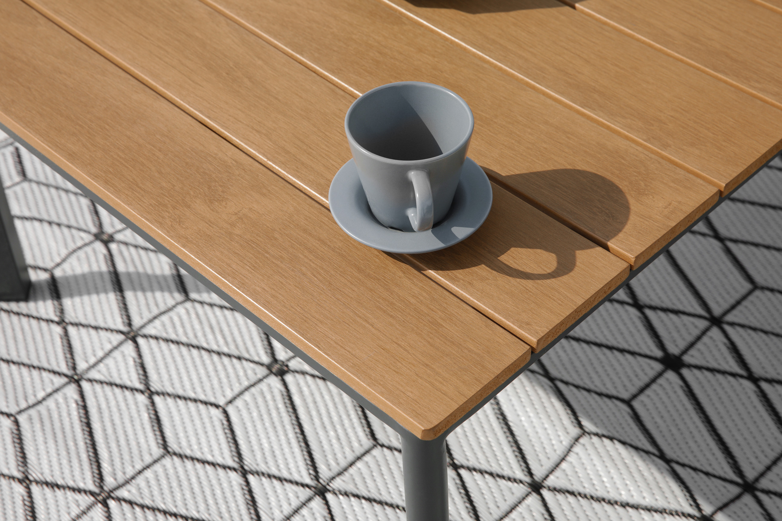 Luxe Modena lounge set 4-6 persoons - Grijs