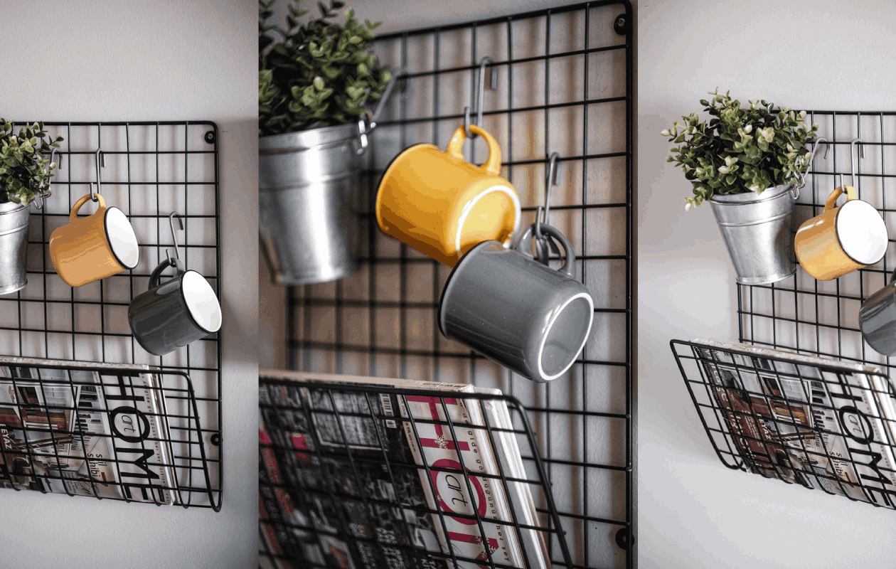 Metalen Tijdschriftenhouder