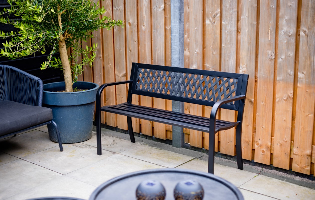 Nexxt - Stalen Tuinbankje