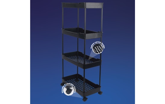 Nexxt - multifunctionele trolley 4-laags