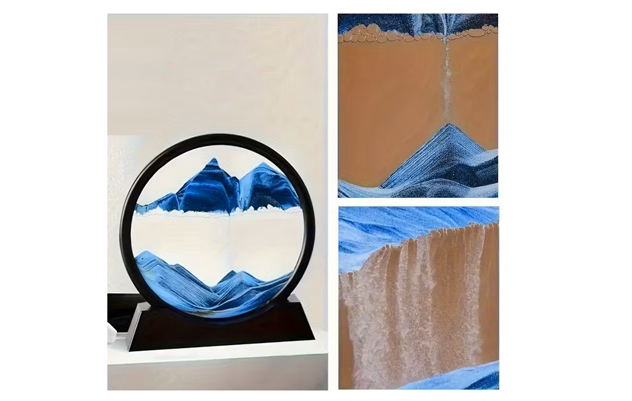 Parya Luxe Zandloper - Dynamische Zandlamp