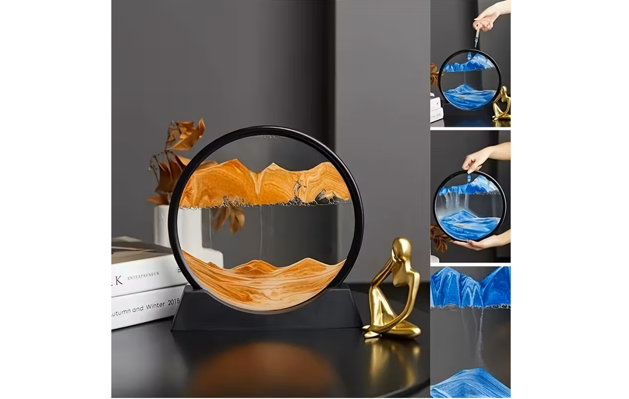 Parya Luxe Zandloper - Dynamische Zandlamp