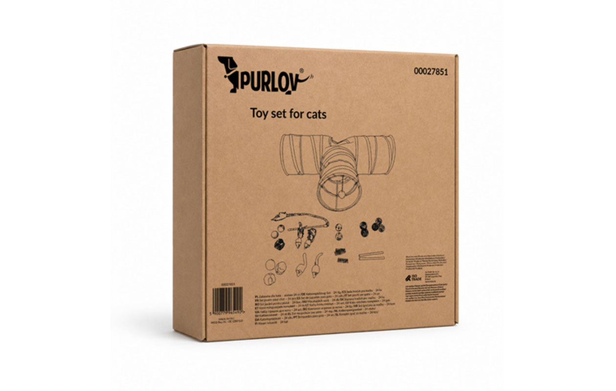Purlov Kattenspeelgoed Set 24-delig