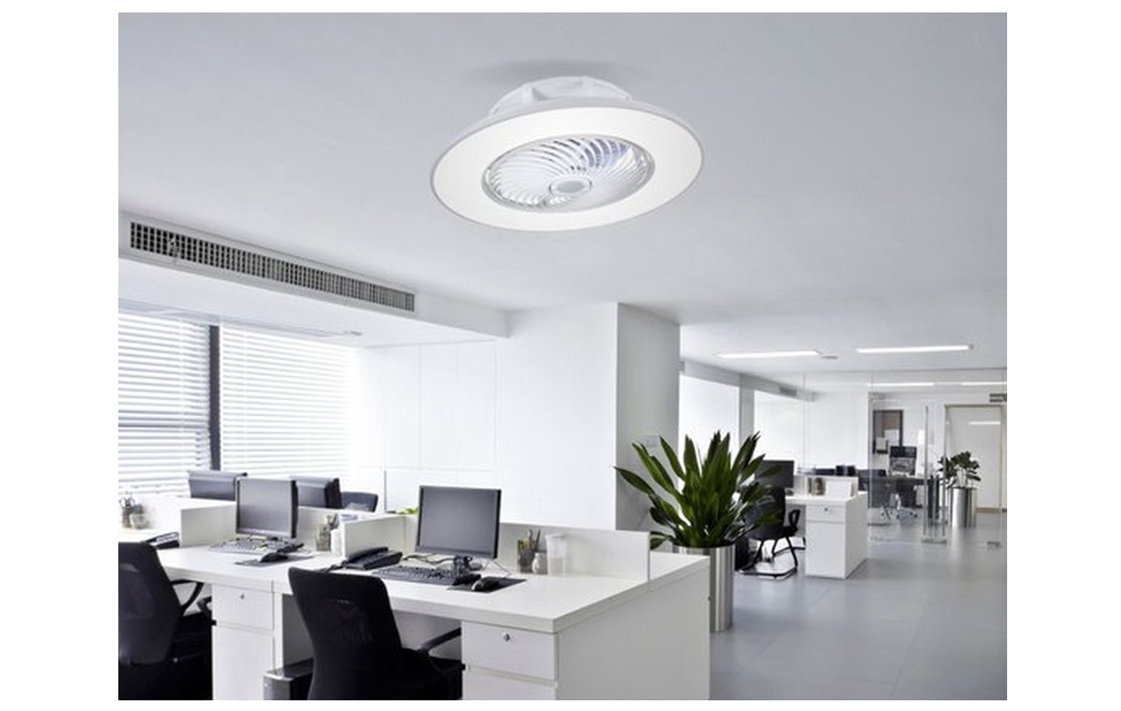 QECK!® Plafonventilator met Verlichting