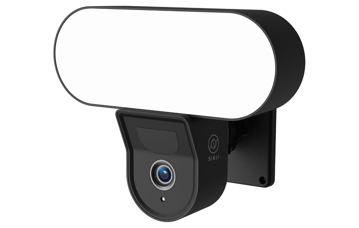 SINJI Smart Floodlight Camera 2K (zwart)