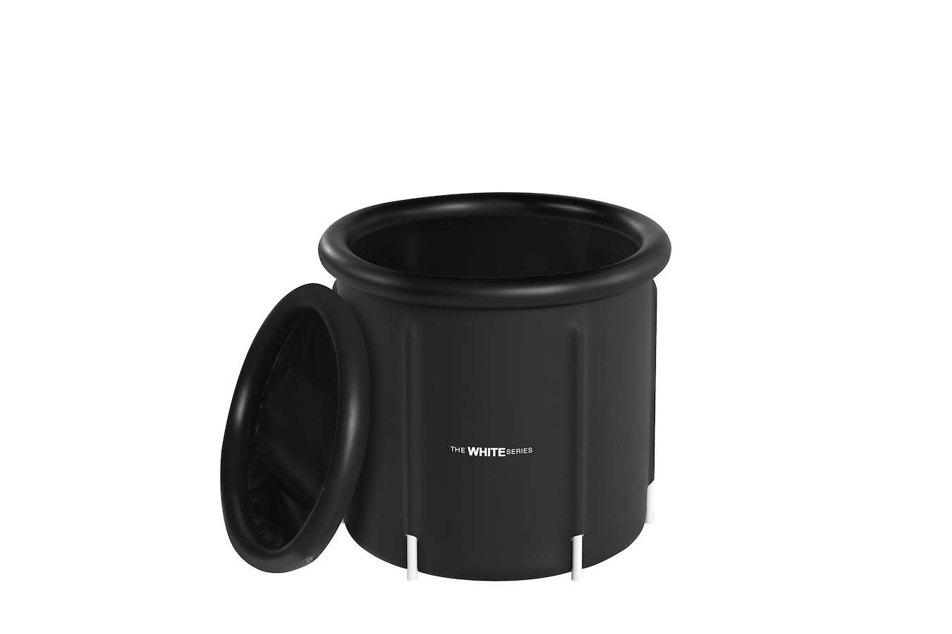 The White series - Opvouwbaar ijsbad - Extra groot - Met thermometer en deksel - 300 Liter