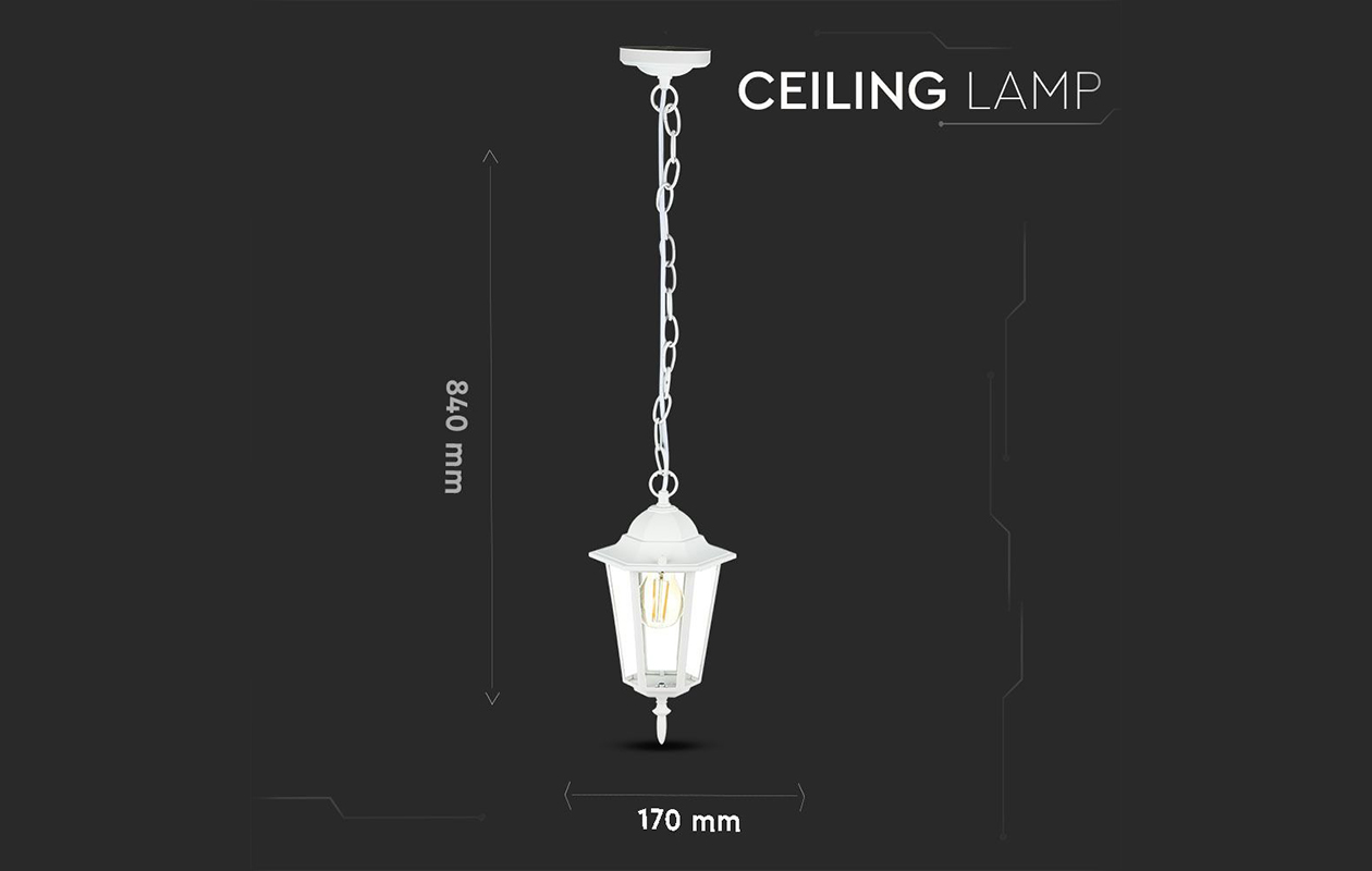 V-tac Hanglamp buiten