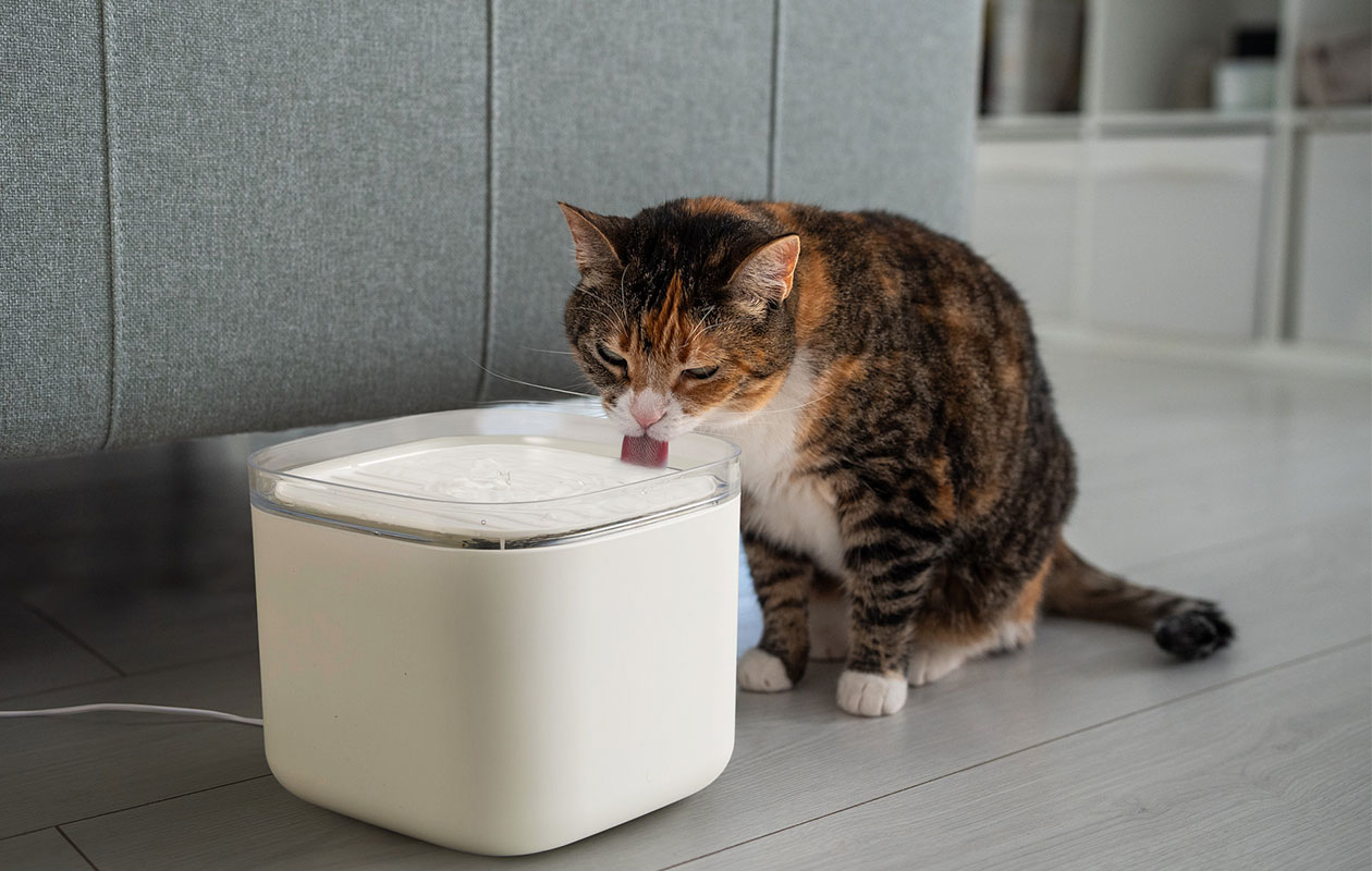 Fontaine à eau Venecon Goods pour chat et chien