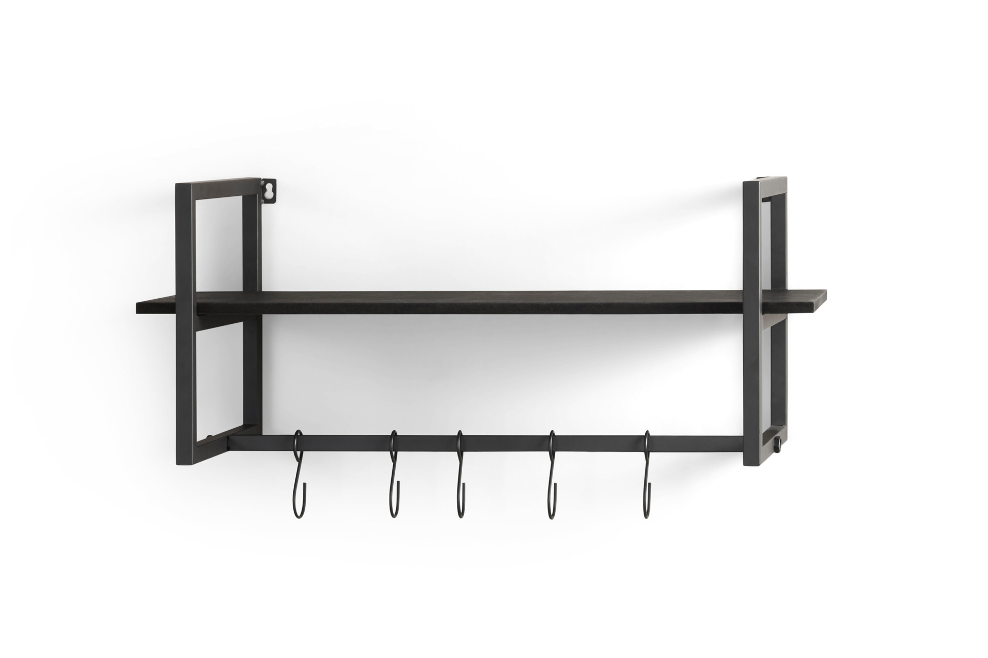 Wandkapstok Victor - Zwart