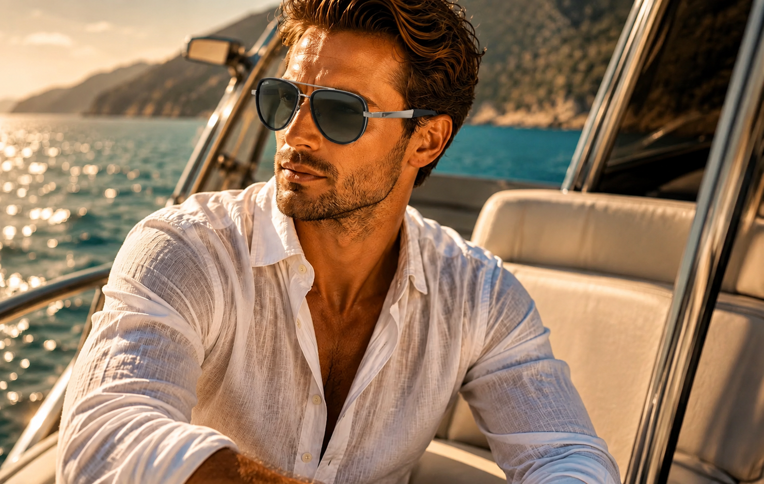 Lunettes de soleil pour homme Belluno Valerio