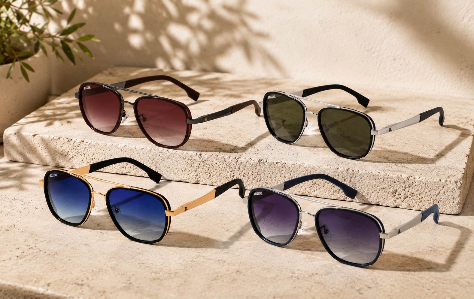 Lunettes de soleil pour homme Belluno Valerio