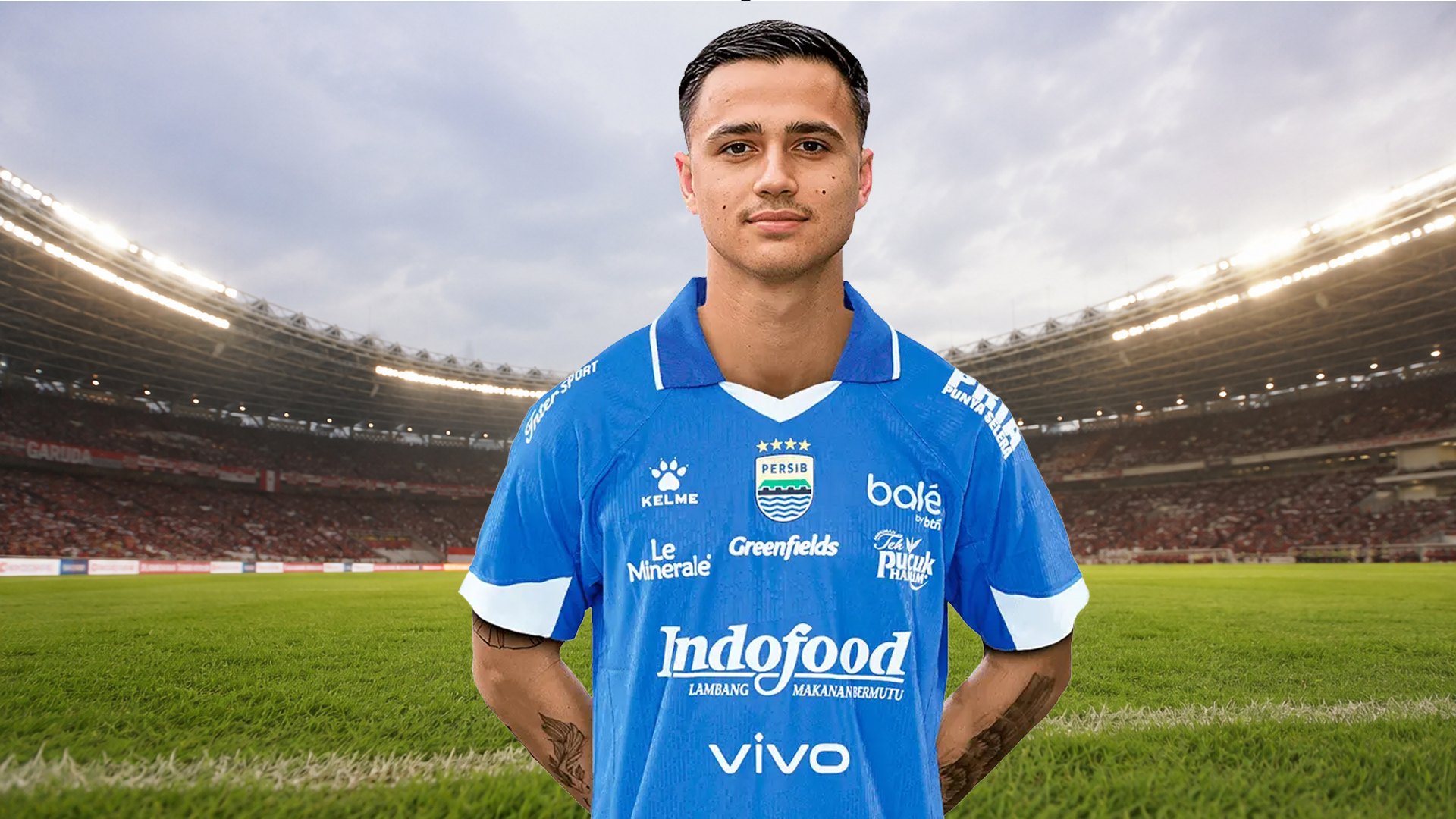 Radio 10 voor Alpe d’HuZes: gesigneerd Persib Bandung-shirt van Eliano Reijnders  