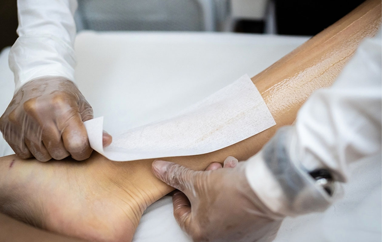 Benen waxen bij Delete Waxing