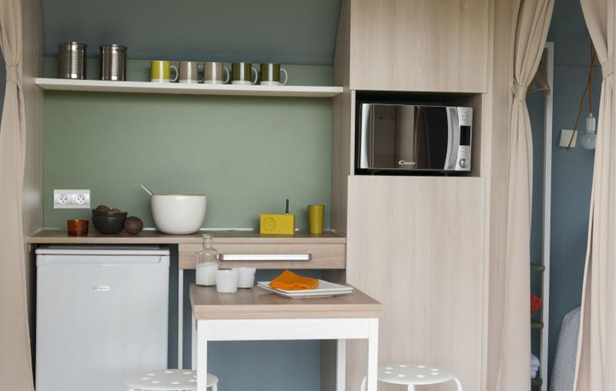 Verblijf in een CoCo Sweet op Camping Olympia in de Belgische Ardennen