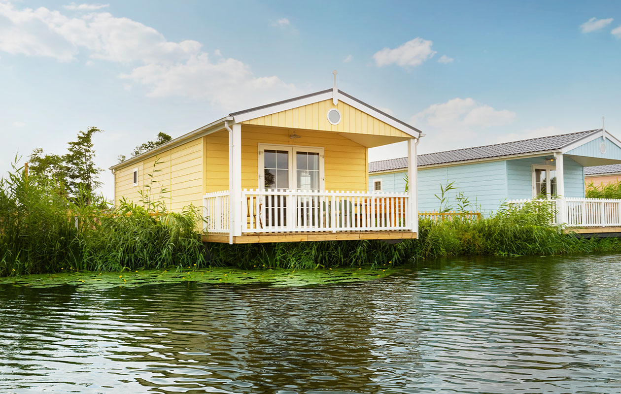 4 nachten in een Kinderdijk Cottage 6P op Familie Resort Molenwaard