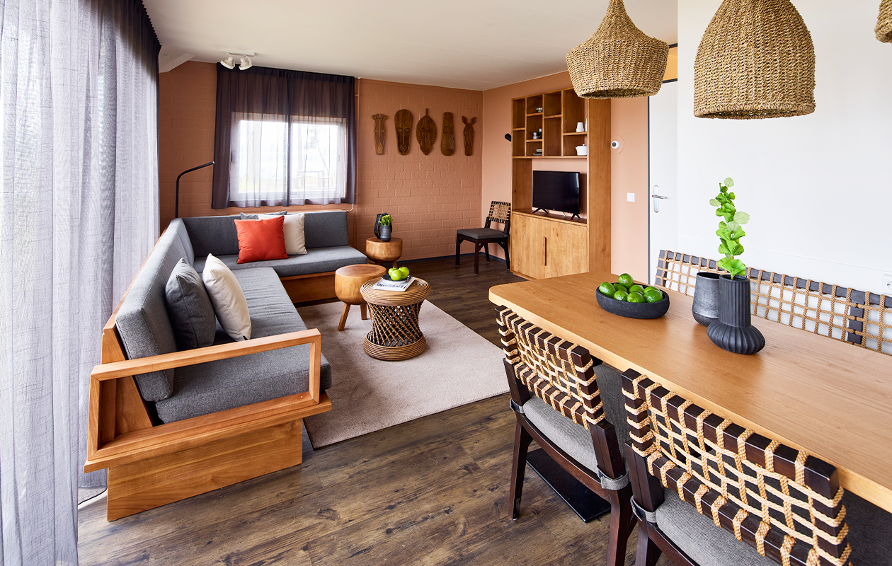 Weekend in een Jungalow Plus (6p.)