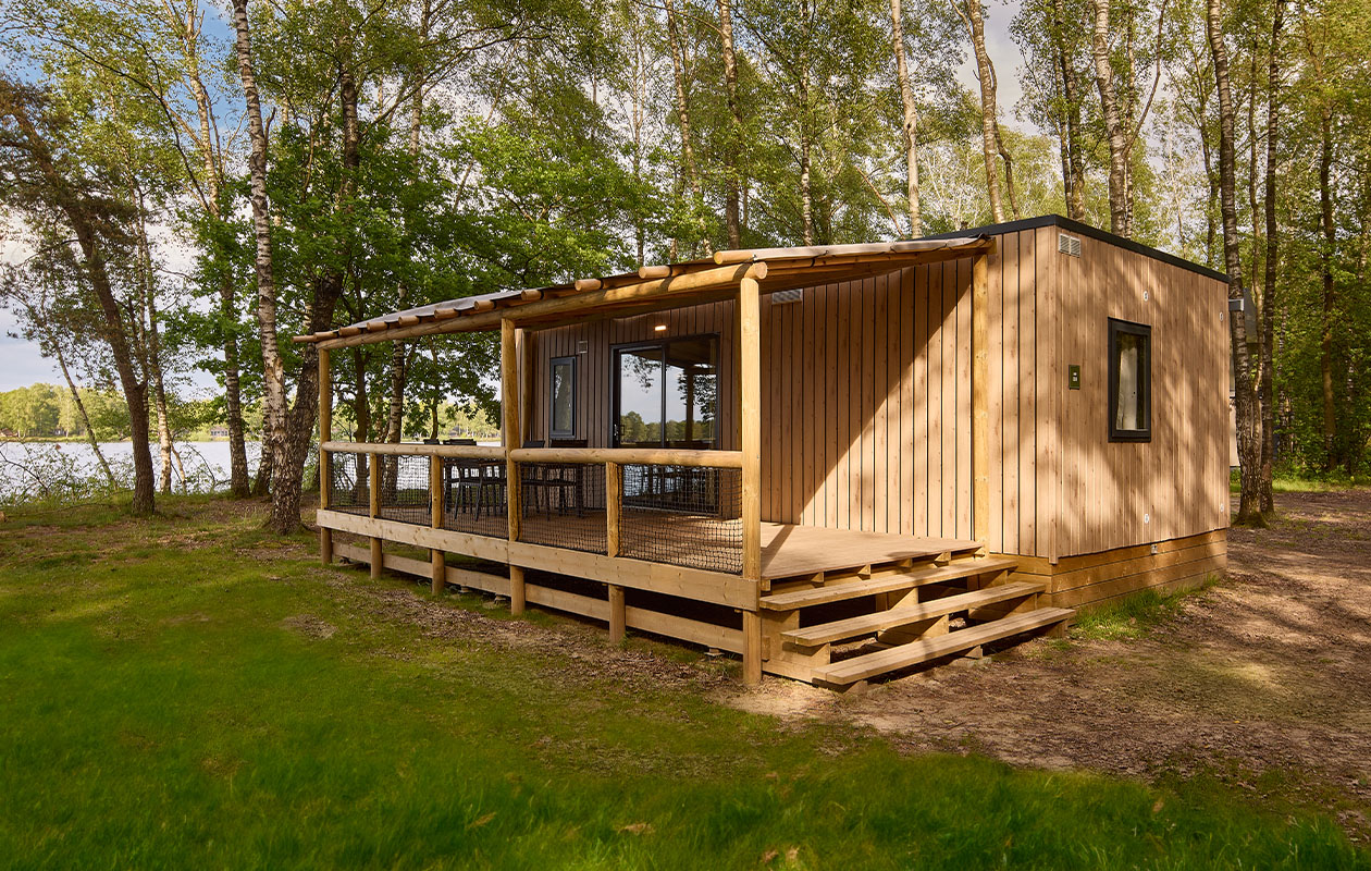 Midweek in een Lake Cabin bij Lake Resort Beekse Bergen voor 2 tot maximaal 6 personen
