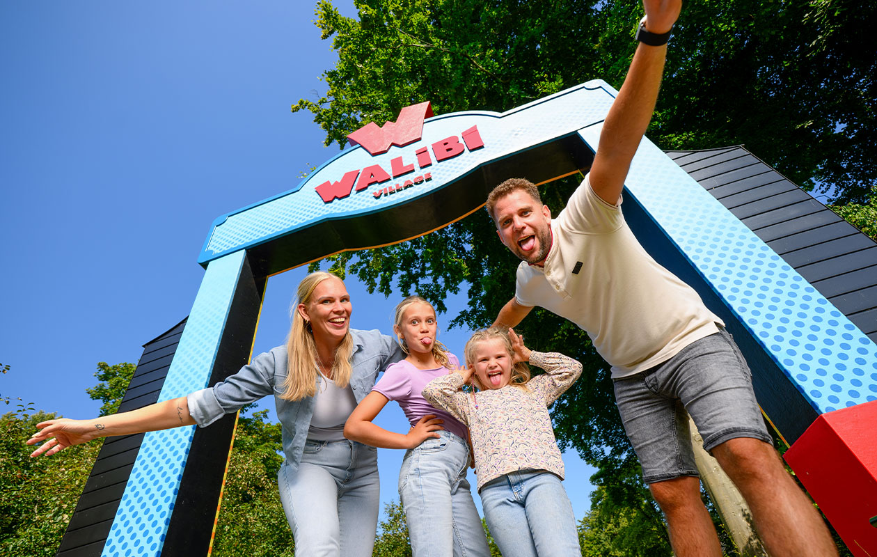Walibi Village overnachting + entreetickets Walibi Holland 