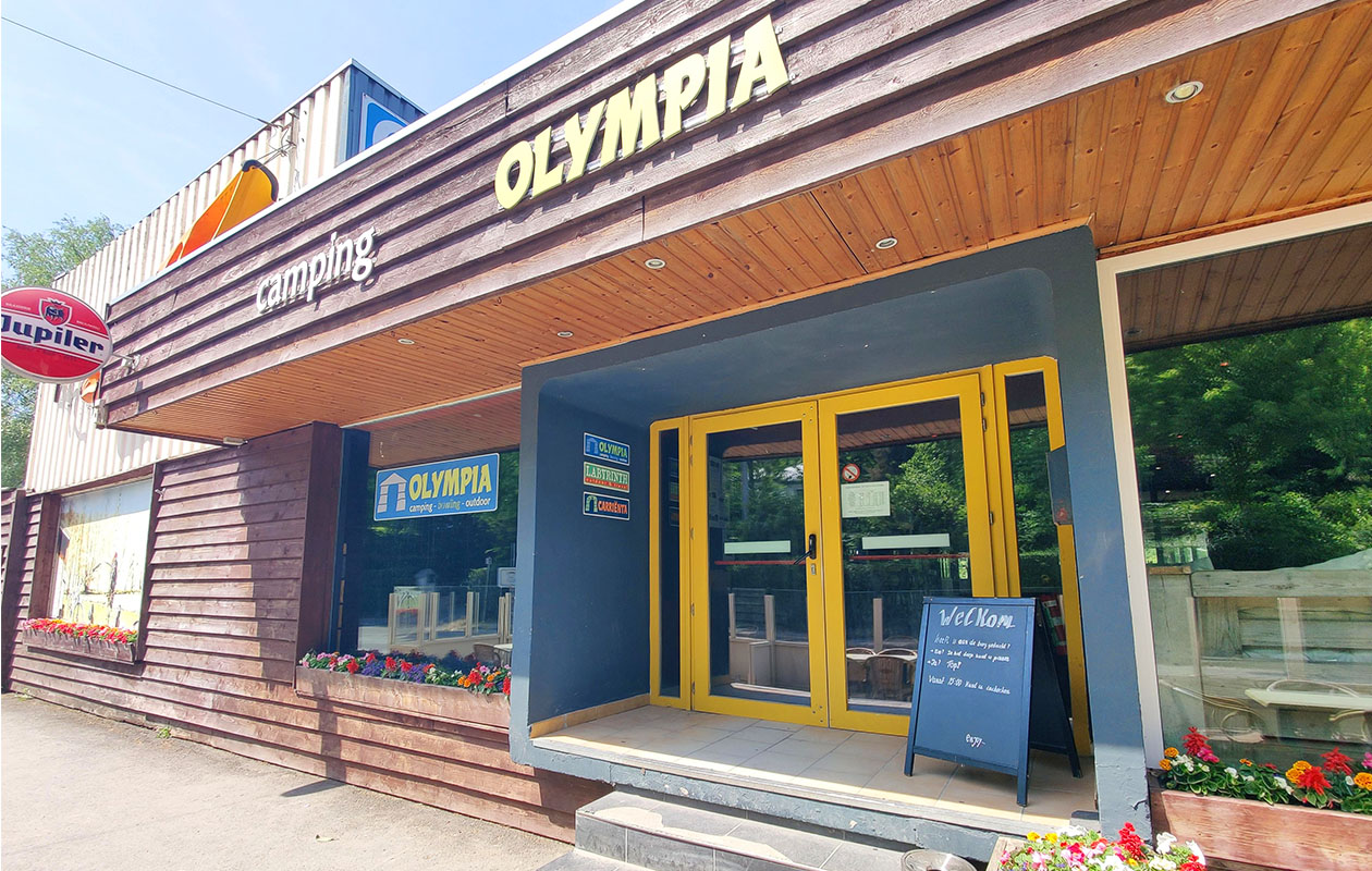 Verblijf in een Safaritent Junior op Camping Olympia in de Belgische Ardennen