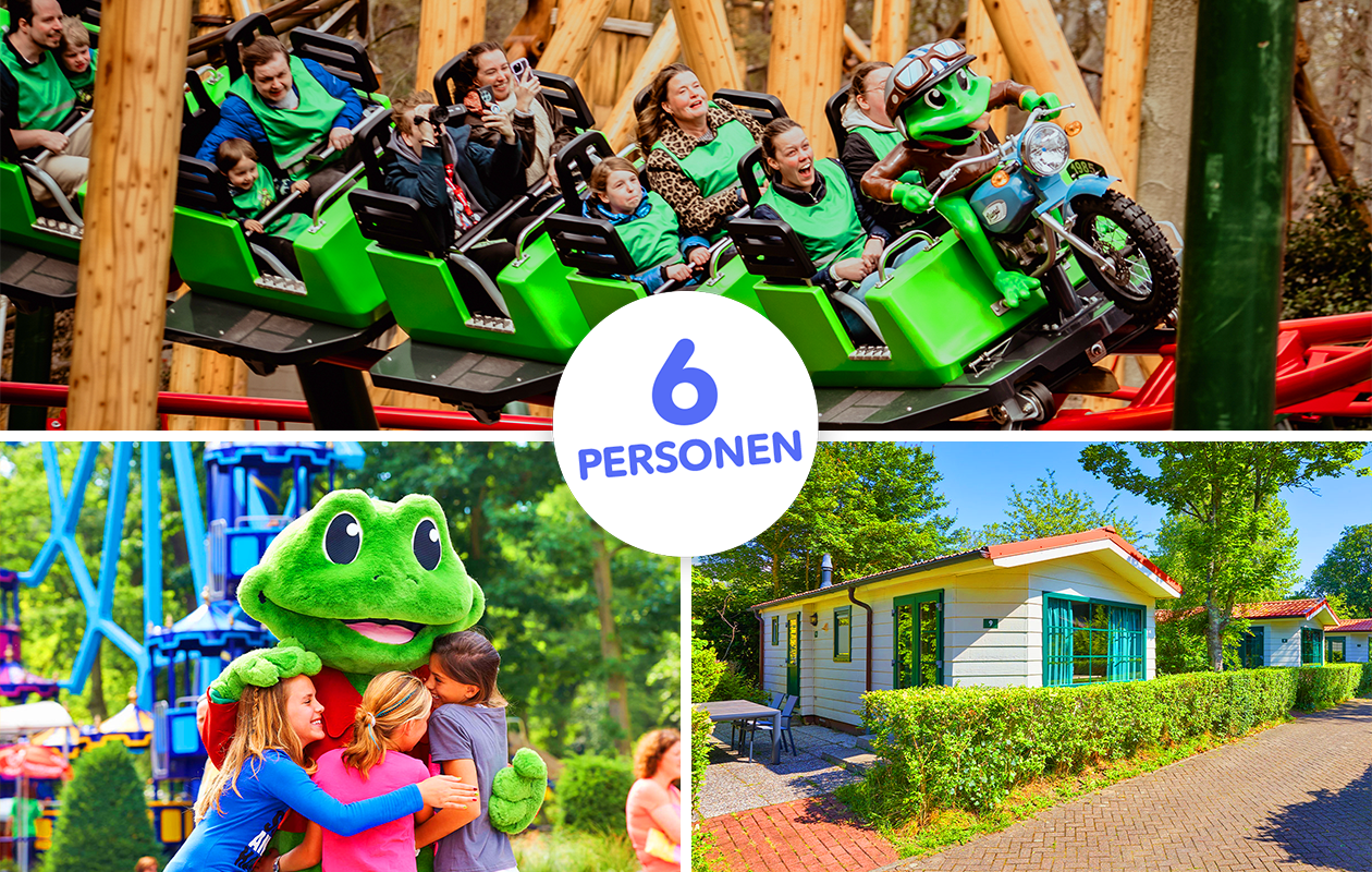 Moederdag weekend - Verblijf Comfort Duingalow (6p.) Duinrell Vakantiepark