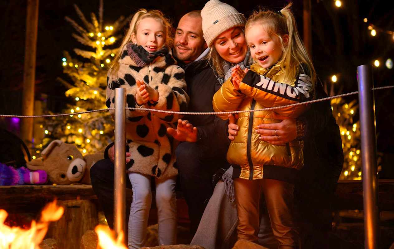 Verblijf 1 nacht in Walibi Village in een 4-persoons bungalow
