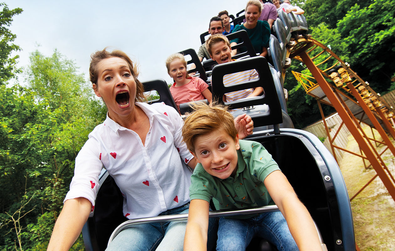 Verblijf 1 nacht in Walibi Village in een 4-persoons bungalow