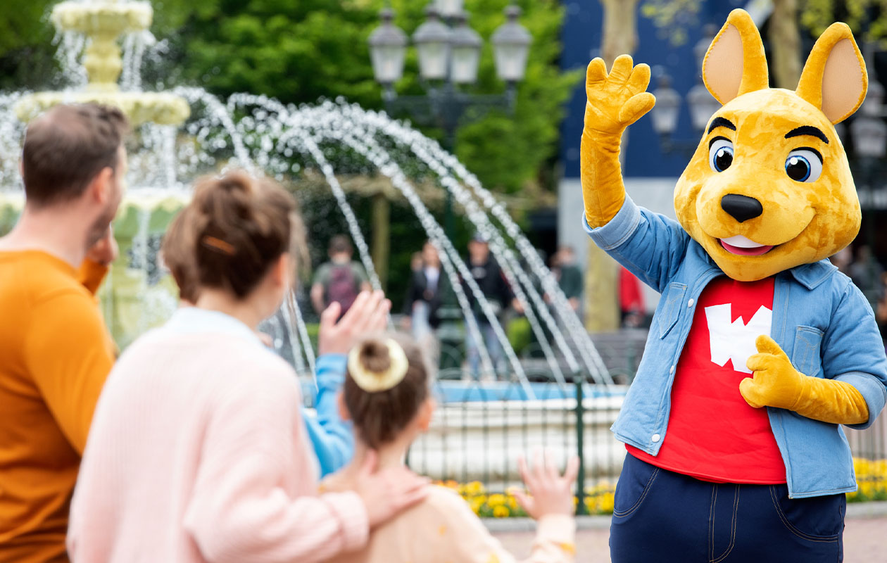 Verblijf 1 nacht in Walibi Village in een 4-persoons bungalow