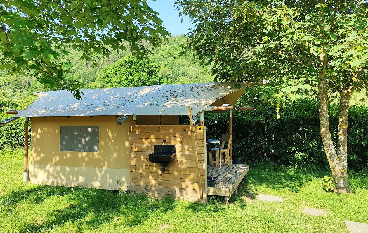 Zomervakantie in een Safaritent Junior in de Belgische Ardennen
