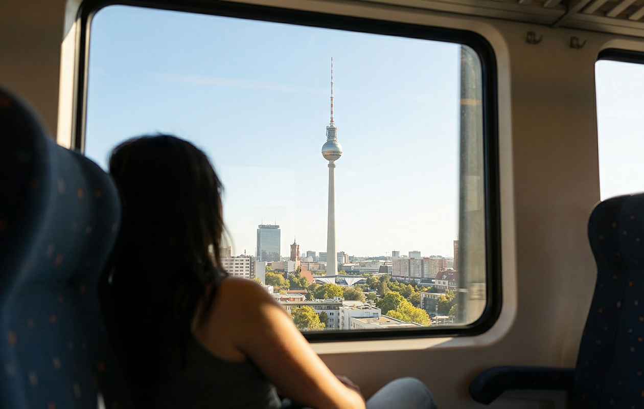 GoVolta-treinretour naar Berlijn (1 persoon)