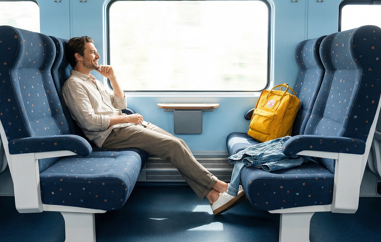 GoVolta-treinretour naar Berlijn (1 persoon)