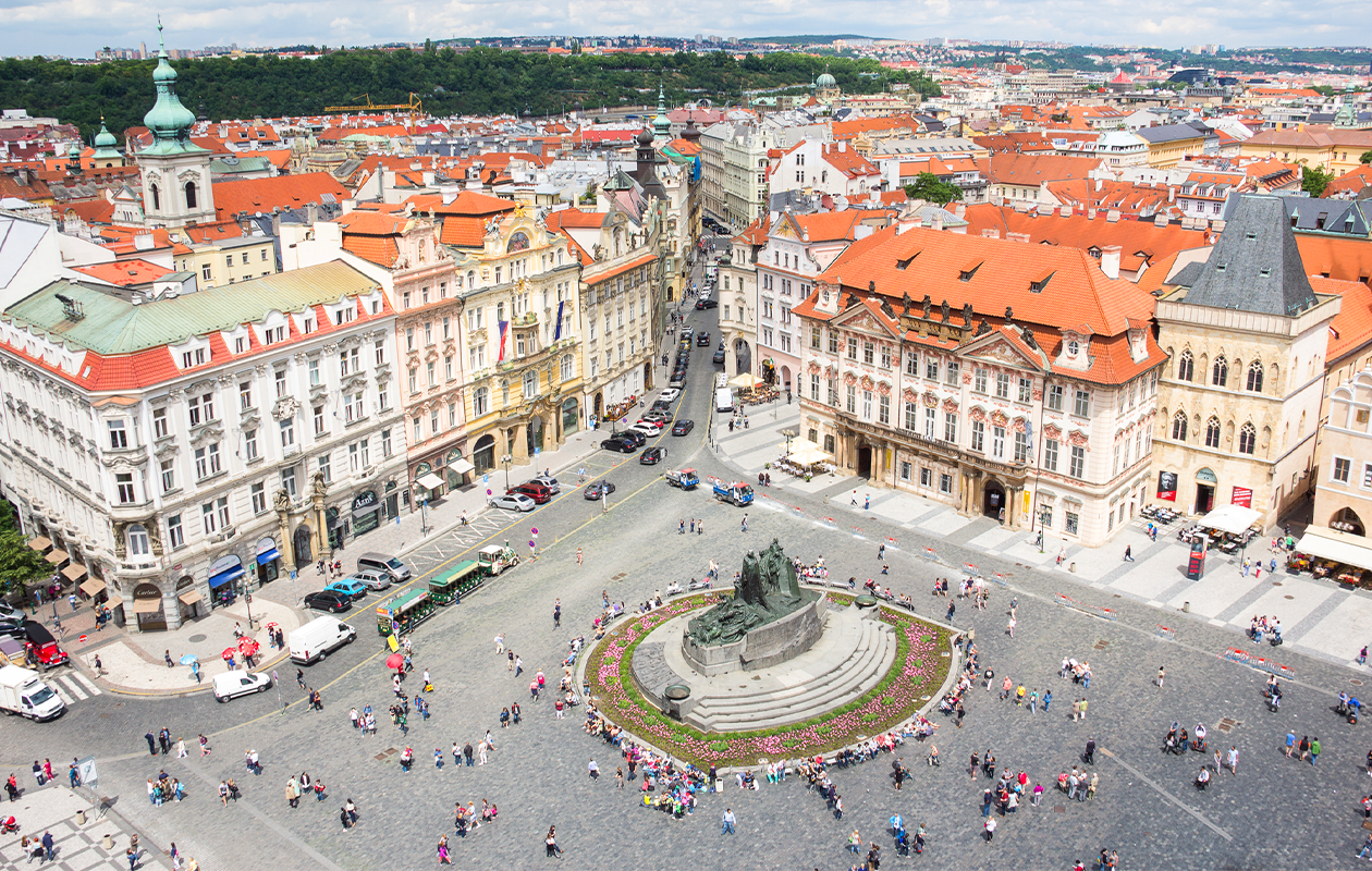  4-daagse treinreis Praag incl. verblijf (2p.)