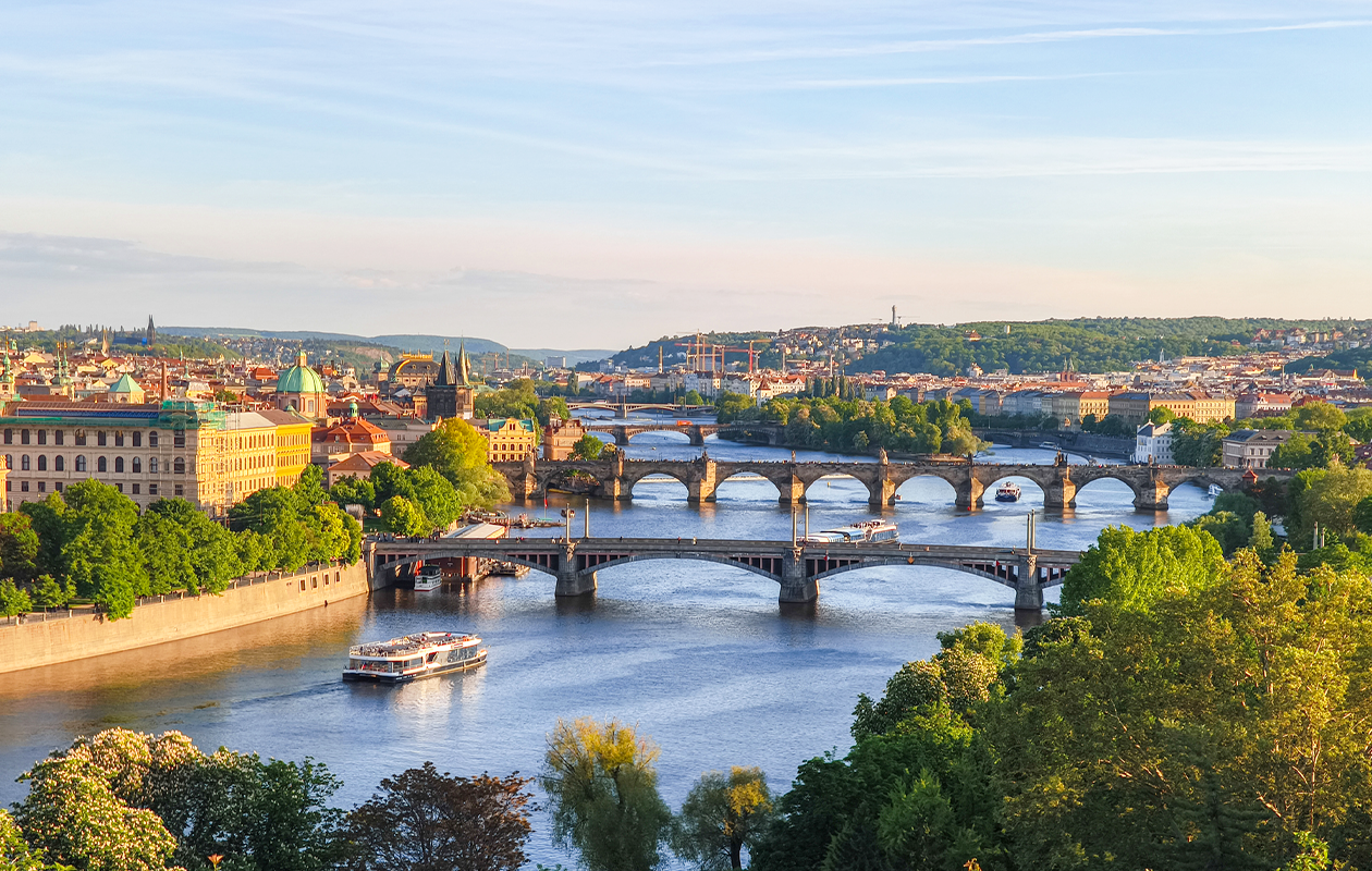  4-daagse treinreis Praag incl. verblijf (2p.)
