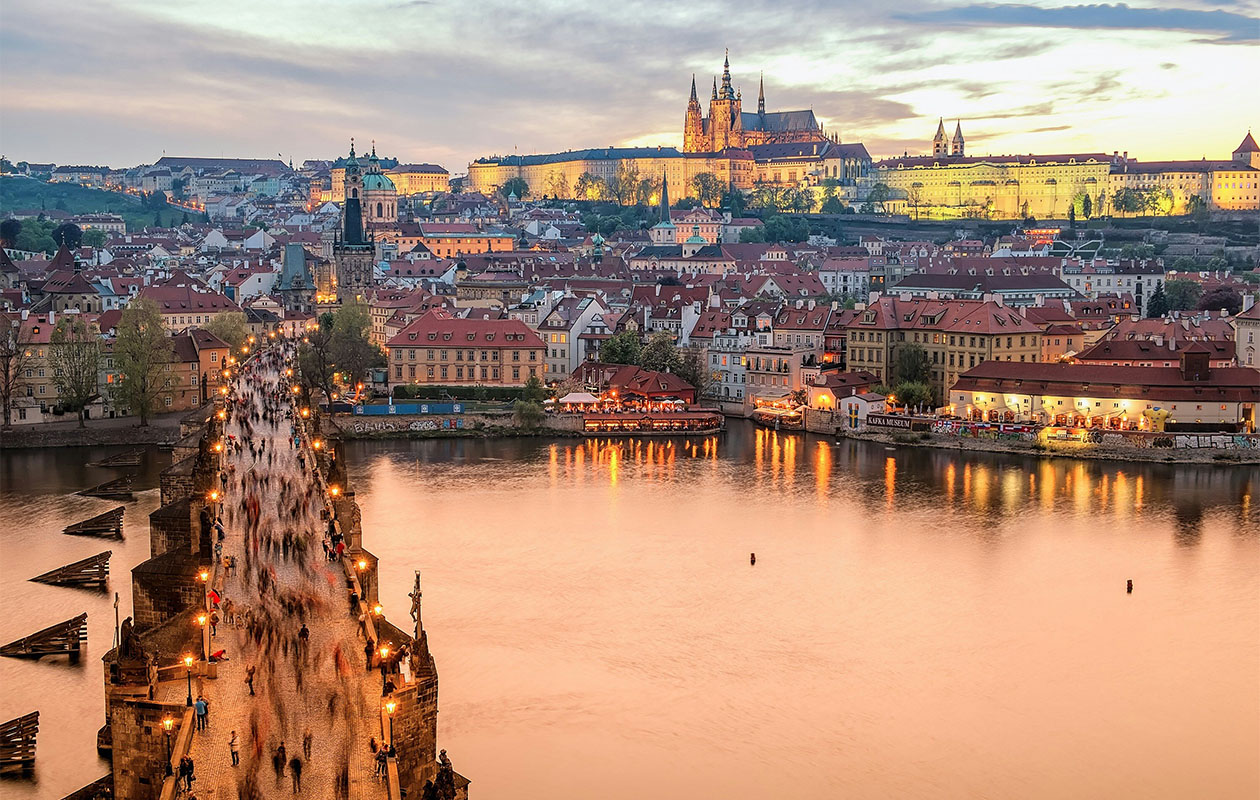 4-daagse treinreis Praag incl. verblijf (2p.)