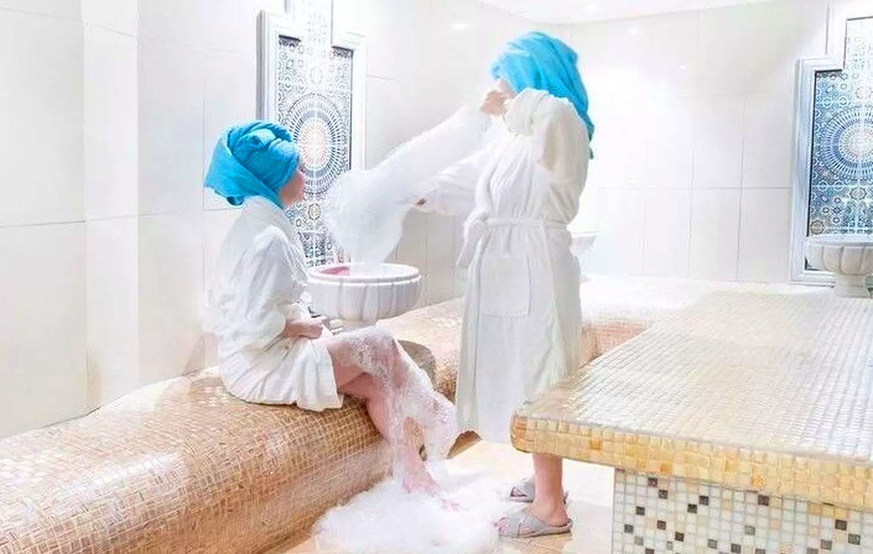 Hammam arrangement voor dames bij Dunya Hammam