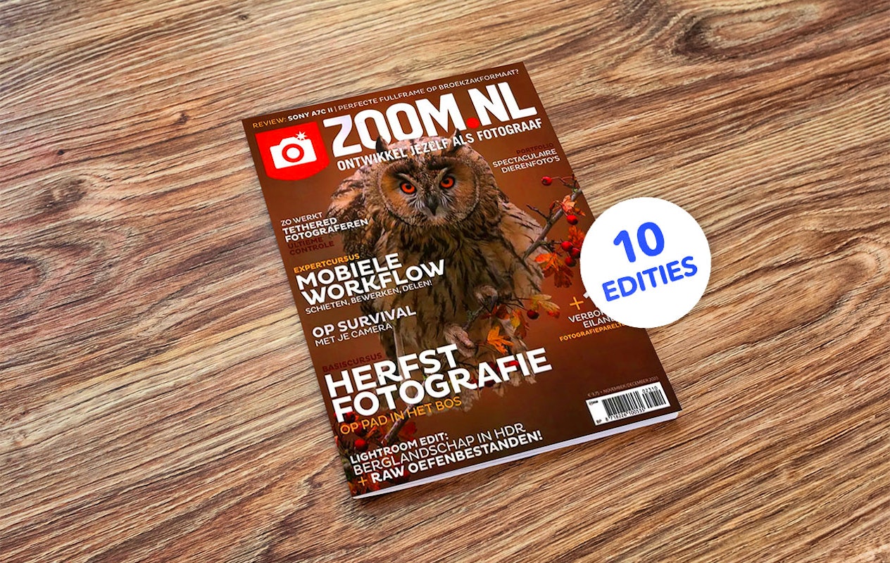 Jaarabonnement op fotomagazine Zoom.nl