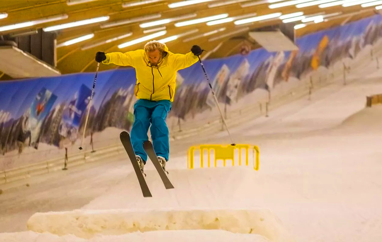 Hele dag skiën of snowboarden bij Ice Mountain (2p.)