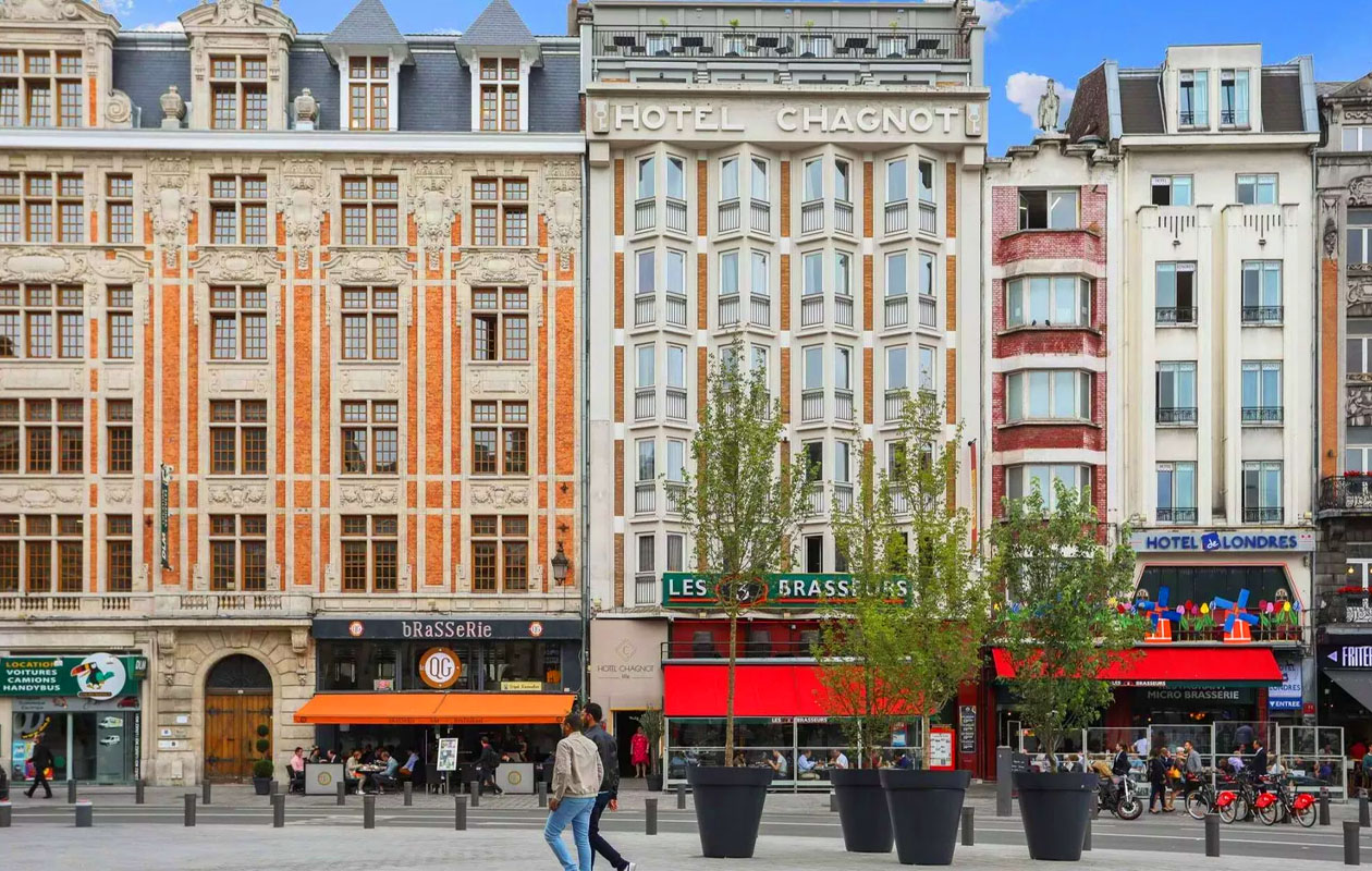 Hotelovernachting in Parijs, Lille of Noord-Frankrijk (2p.)