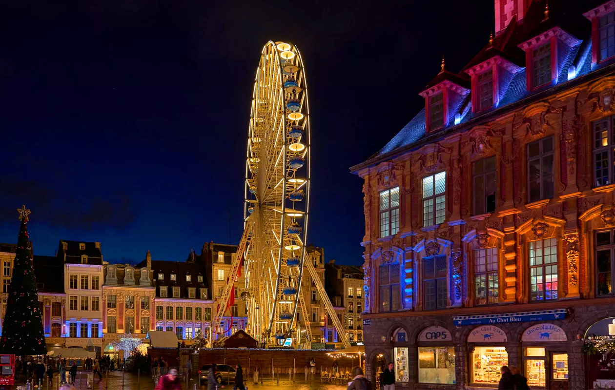 Hotelovernachting in Parijs, Lille of Noord-Frankrijk (2p.)