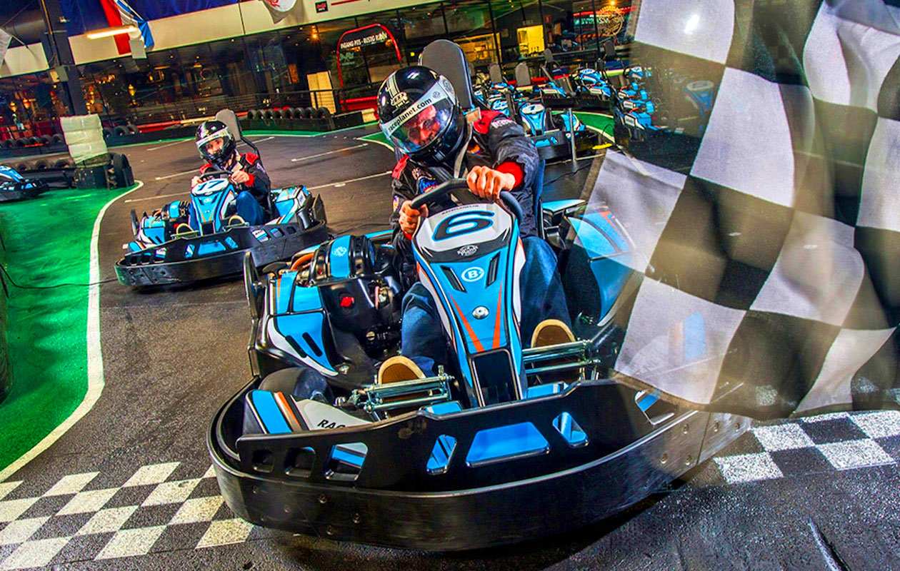 2 heats karten bij Race Planet in Amsterdam of Delft (2p.)