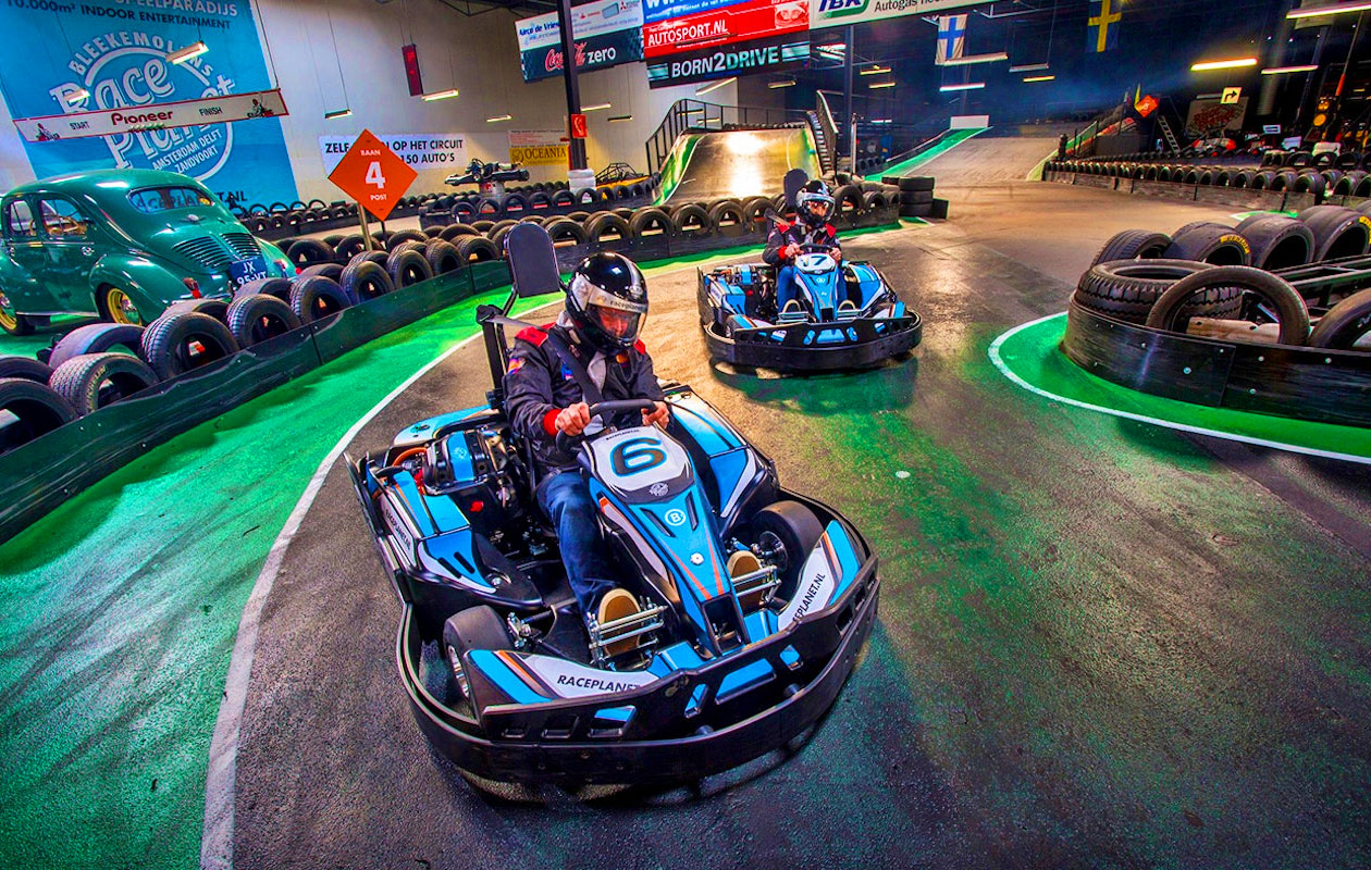 2 heats karten bij Race Planet in Amsterdam of Delft (2p.)