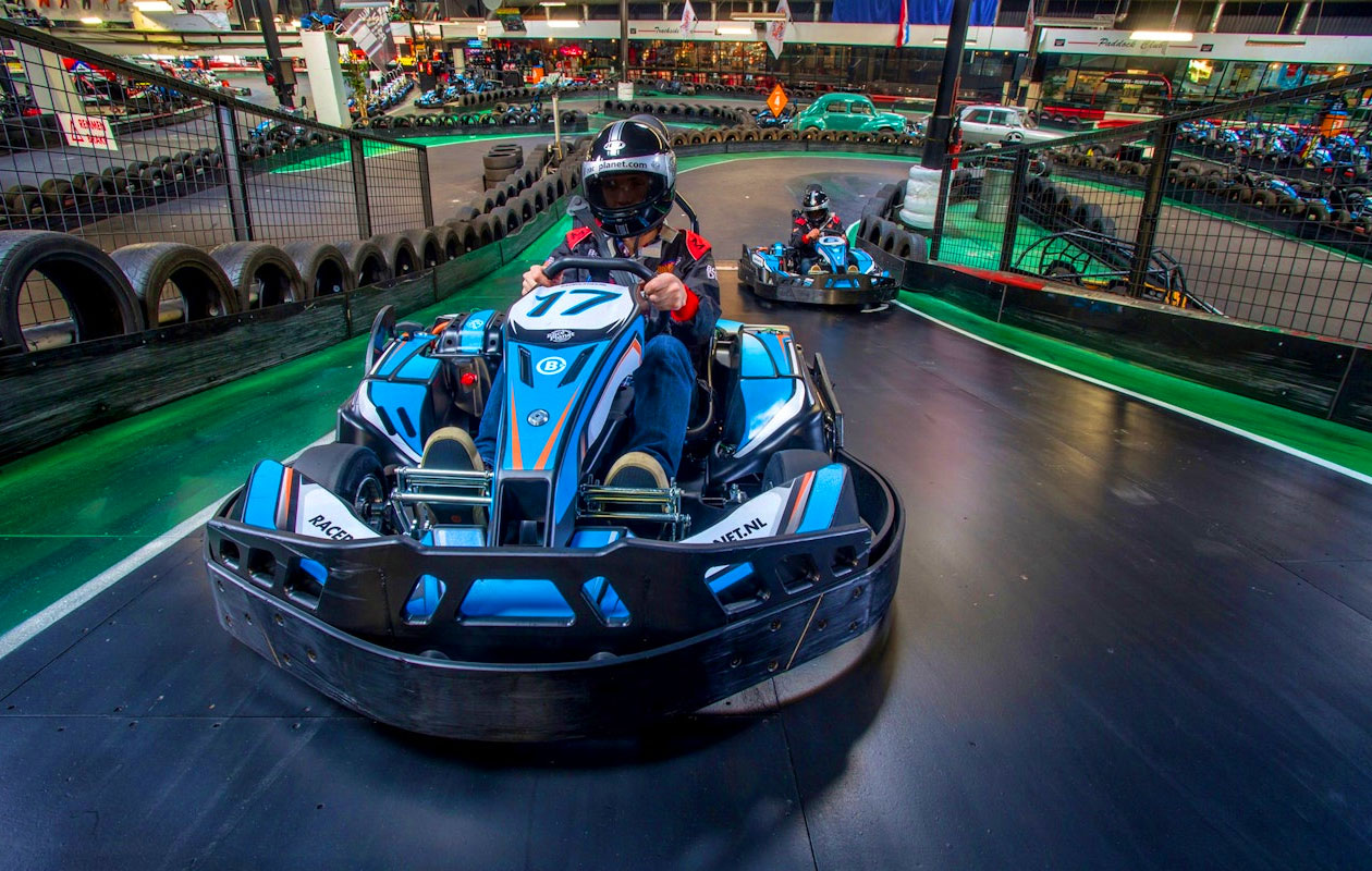 2 heats karten bij Race Planet in Amsterdam of Delft (2p.)