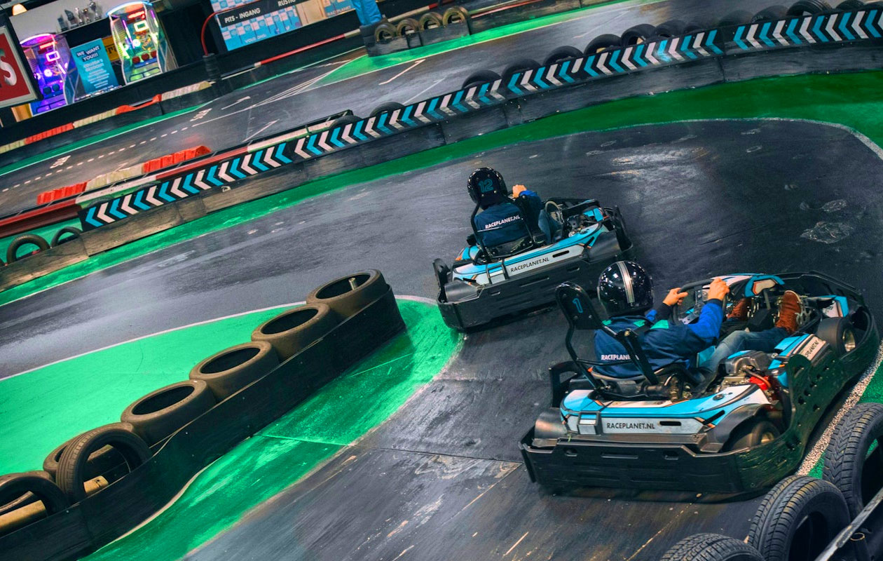 2 heats karten bij Race Planet in Amsterdam of Delft (2p.)
