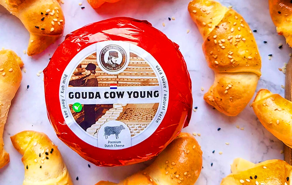 Pakket met 12 babykaasjes van Henri Willig