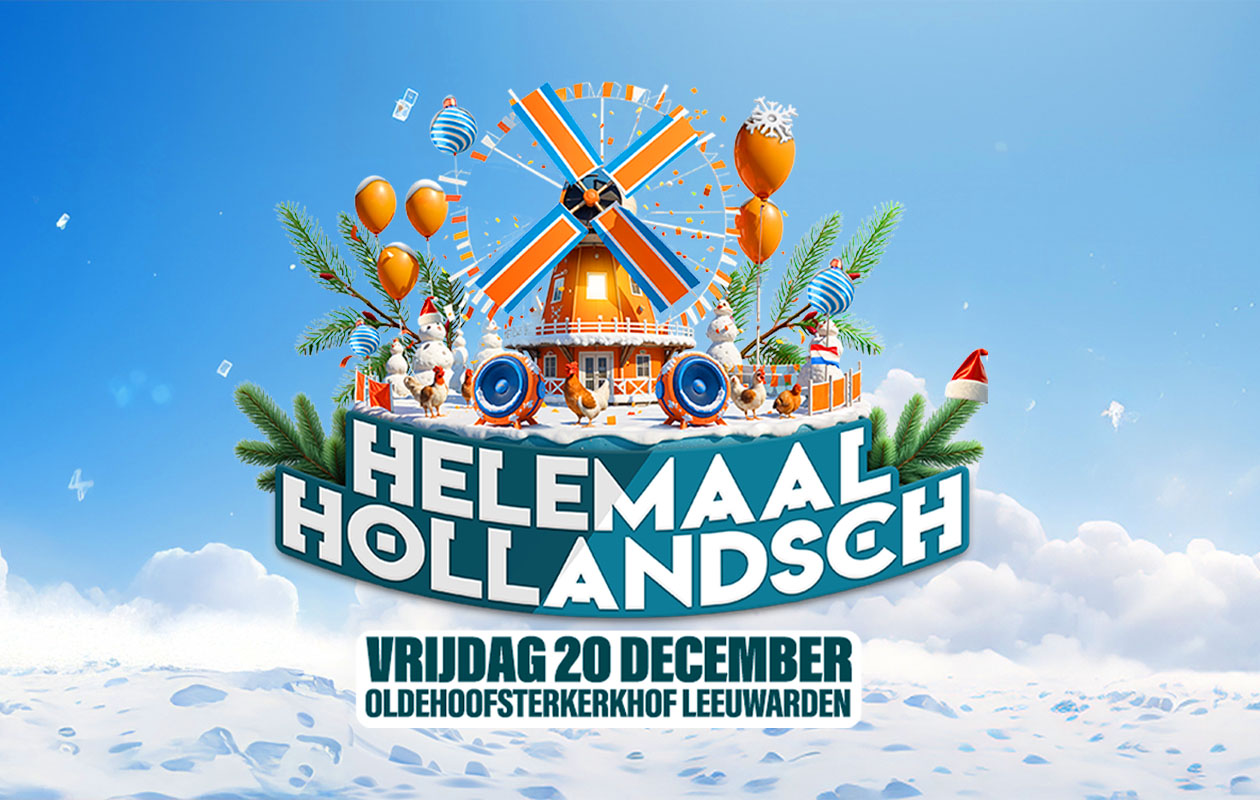 Ticket Helemaal Hollandsch in Leeuwarden (2p.)