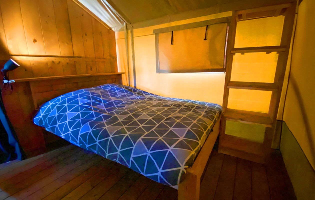 Waardebon van €100,- voor Glamping Voucher