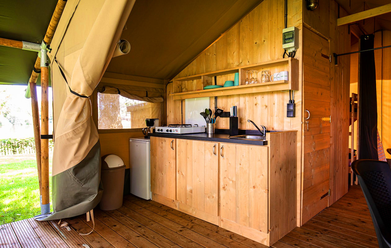 Waardebon van €100,- voor Glamping Voucher