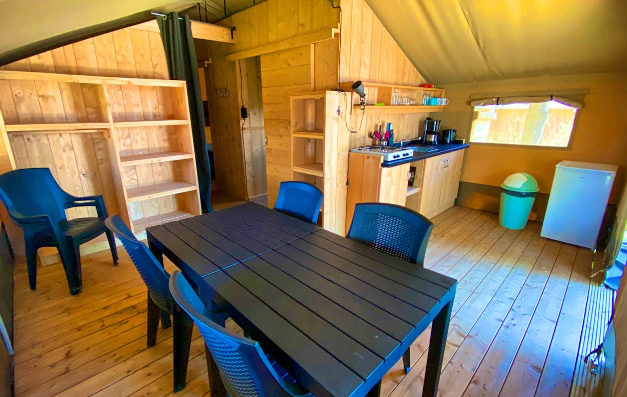 Bon de 100 € de réduction pour une Tente Safari ou Sun Lodge